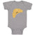 Baby Clothes Croissant A Food and Beverages Bread Baby Bodysuits Cotton