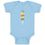 Baby Clothes Rainbow Popsicle Eyes Food and Beverages Desserts Baby Bodysuits