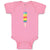 Baby Clothes Rainbow Popsicle Eyes Food and Beverages Desserts Baby Bodysuits