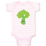 Baby Clothes Broccoli Food and Beverages Vegetables Baby Bodysuits Cotton