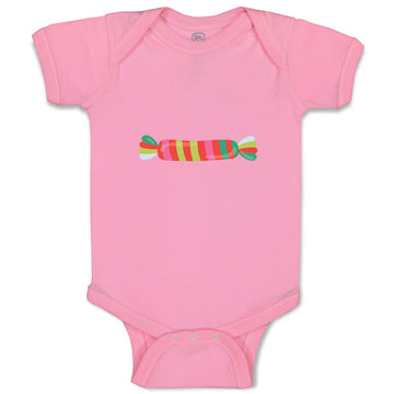 Baby Clothes Rainbow Candy Food and Beverages Desserts Baby Bodysuits Cotton