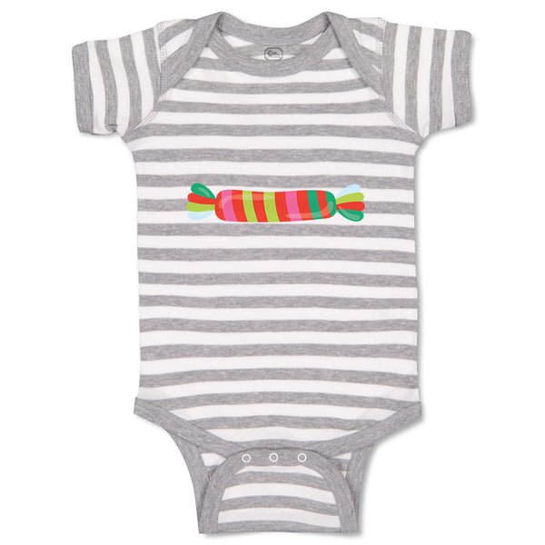 Baby Clothes Rainbow Candy Food and Beverages Desserts Baby Bodysuits Cotton