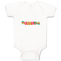 Baby Clothes Rainbow Candy Food and Beverages Desserts Baby Bodysuits Cotton