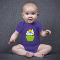 Baby Clothes St Paddy's Cupcake Rainbow Clover Food and Beverages Cupcakes