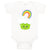 Baby Clothes St Paddy's Cupcake Rainbow Eyes Food and Beverages Cupcakes Cotton