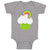 Baby Clothes St Paddy's Cupcake Rainbow Food and Beverages Cupcakes Cotton