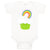 Baby Clothes St Paddy's Cupcake Rainbow Food and Beverages Cupcakes Cotton