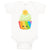 Baby Clothes Rainbow Irish Cupcake Eyes Food and Beverages Cupcakes Cotton