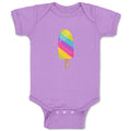 Baby Clothes Unicorn Ice Cream Food and Beverages Desserts Baby Bodysuits Cotton