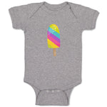 Baby Clothes Unicorn Ice Cream Food and Beverages Desserts Baby Bodysuits Cotton