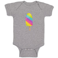 Baby Clothes Unicorn Ice Cream Food and Beverages Desserts Baby Bodysuits Cotton