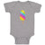 Baby Clothes Unicorn Ice Cream Food and Beverages Desserts Baby Bodysuits Cotton