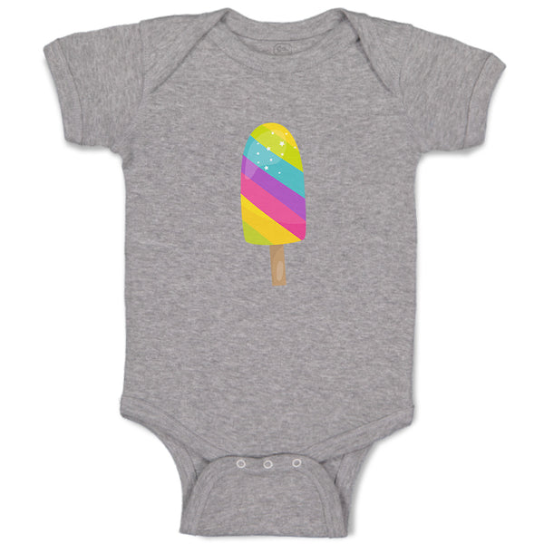 Baby Clothes Unicorn Ice Cream Food and Beverages Desserts Baby Bodysuits Cotton