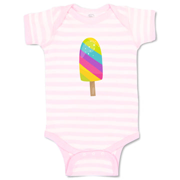 Baby Clothes Unicorn Ice Cream Food and Beverages Desserts Baby Bodysuits Cotton