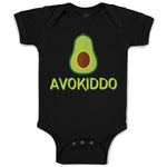 Baby Clothes Avokiddo Avocado Vegetables Kid Funny Baby Bodysuits Cotton