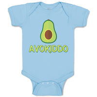 Baby Clothes Avokiddo Avocado Vegetables Kid Funny Baby Bodysuits Cotton
