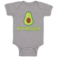 Baby Clothes Avokiddo Avocado Vegetables Kid Funny Baby Bodysuits Cotton