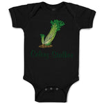 Baby Clothes Celery Stalker Vegetables Baby Bodysuits Boy & Girl Cotton