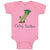 Baby Clothes Celery Stalker Vegetables Baby Bodysuits Boy & Girl Cotton