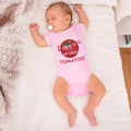 Baby Clothes Tomatoes I Love You from My Head Vegetables Baby Bodysuits Cotton