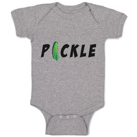 Baby Clothes Pickle Vegetables Funny Baby Bodysuits Boy & Girl Cotton