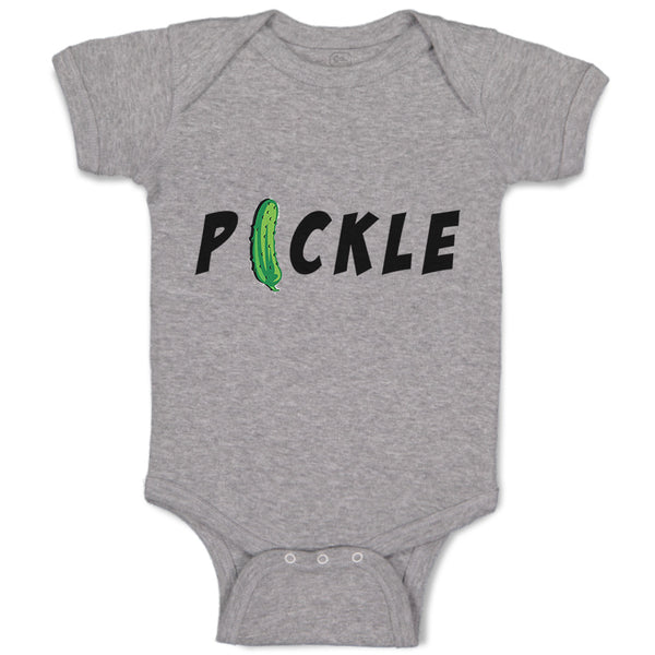 Baby Clothes Pickle Vegetables Funny Baby Bodysuits Boy & Girl Cotton