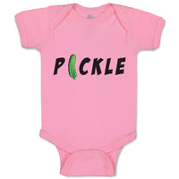 Baby Clothes Pickle Vegetables Funny Baby Bodysuits Boy & Girl Cotton