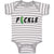 Baby Clothes Pickle Vegetables Funny Baby Bodysuits Boy & Girl Cotton