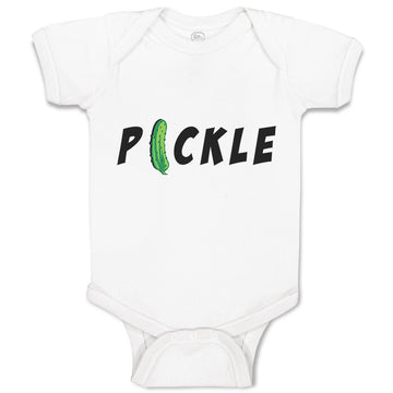 Baby Clothes Pickle Vegetables Funny Baby Bodysuits Boy & Girl Cotton