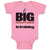 Baby Clothes Big Brother in Training Football Baby Bodysuits Boy & Girl Cotton