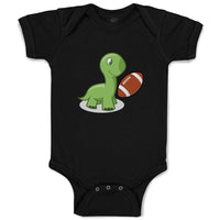 Baby Clothes Football Dino Dinosaur Football Sports Football Baby Bodysuits