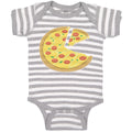 Baby Clothes Pizza Sliced Baby Bodysuits Boy & Girl Newborn Clothes Cotton