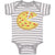 Baby Clothes Pizza Sliced Baby Bodysuits Boy & Girl Newborn Clothes Cotton