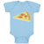 Baby Clothes Pizza Piece Baby Bodysuits Boy & Girl Newborn Clothes Cotton