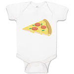 Baby Clothes Pizza Piece Baby Bodysuits Boy & Girl Newborn Clothes Cotton