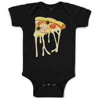 Baby Clothes Cheesy Pizza Falling Baby Bodysuits Boy & Girl Cotton