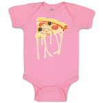 Baby Clothes Cheesy Pizza Falling Baby Bodysuits Boy & Girl Cotton