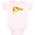 Baby Clothes Cheesy Pizza Falling Baby Bodysuits Boy & Girl Cotton