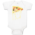 Baby Clothes Cheesy Pizza Falling Baby Bodysuits Boy & Girl Cotton