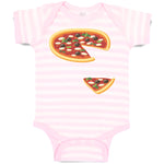 Baby Clothes Spicy Cheesy Pizza Baby Bodysuits Boy & Girl Newborn Clothes Cotton