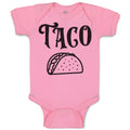 Baby Clothes Taco Baby Bodysuits Boy & Girl Newborn Clothes Cotton