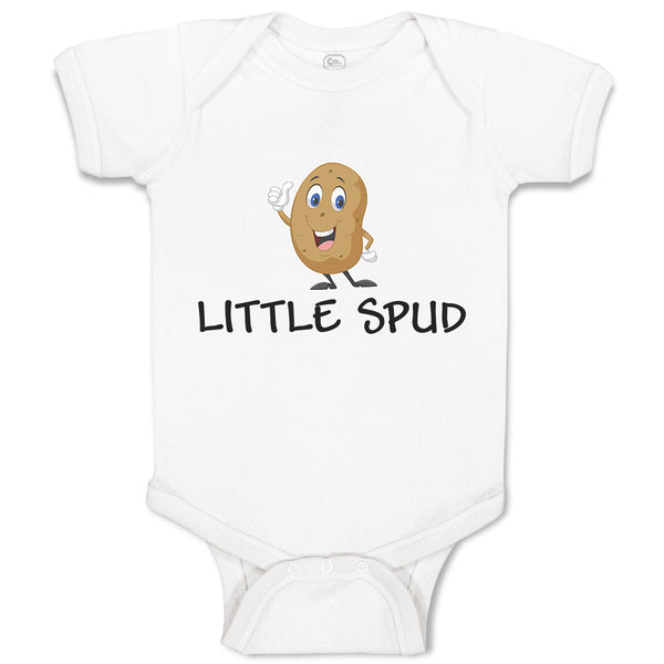 Baby Clothes Little Spud Baby Bodysuits Boy & Girl Newborn Clothes Cotton