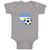 Baby Clothes Future Soccer Player Argentina Future Baby Bodysuits Cotton