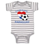 Baby Clothes Future Soccer Player Paraguay Future Baby Bodysuits Cotton