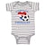 Baby Clothes Future Soccer Player Paraguay Future Baby Bodysuits Cotton
