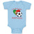 Baby Clothes Future Soccer Player Portugal Future Baby Bodysuits Cotton