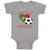 Baby Clothes Future Soccer Player Portugal Future Baby Bodysuits Cotton