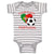 Baby Clothes Future Soccer Player Portugal Future Baby Bodysuits Cotton