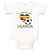 Baby Clothes Future Soccer Player Uganda Future Baby Bodysuits Boy & Girl Cotton