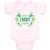 Baby Clothes Daddy's Lucky Charm St Patrick's Clover Dad Father's Day Cotton